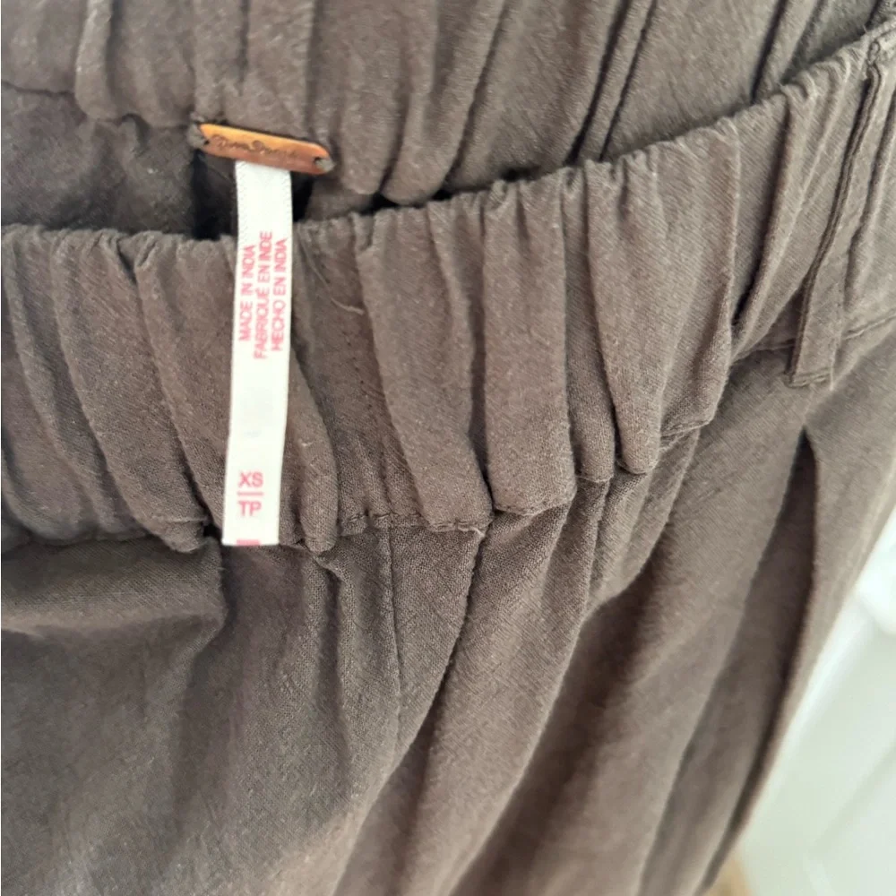 Free People | Brown Pants | S - Picture 4 of 5